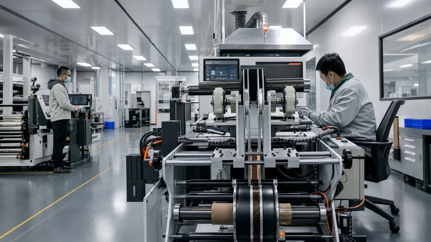 Representative roll-to-roll production and process-integration environment